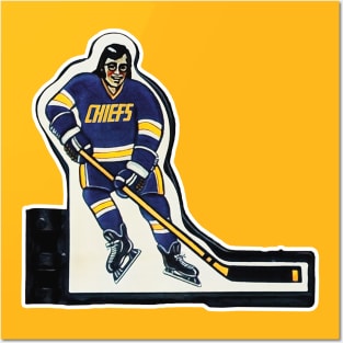 Coleco Table Hockey Player - Charlestown Chiefs Posters and Art